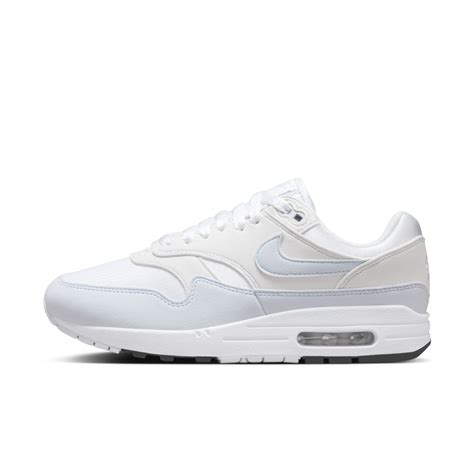 nike air max 1 weiß silber|air max 1 shoes.